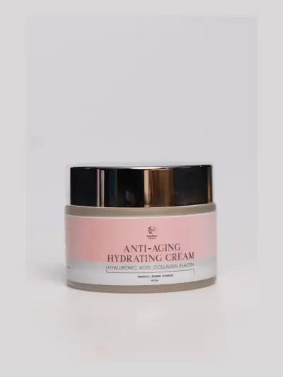Anti-Aging Hydrating Cream with Hyaluronic Acid, Collagen & Elastin