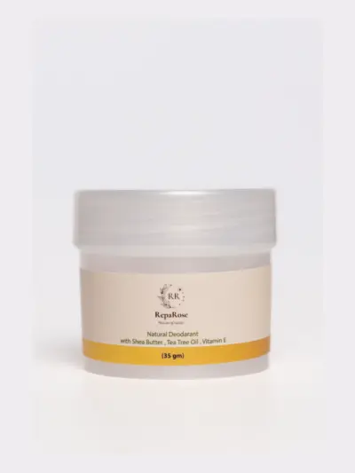 Natural Deodorant with Shea Butter, Tea Tree Oil & Vitamin E