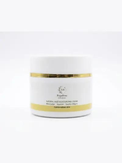 Natural Face Moisturizing Cream for All Skin Types